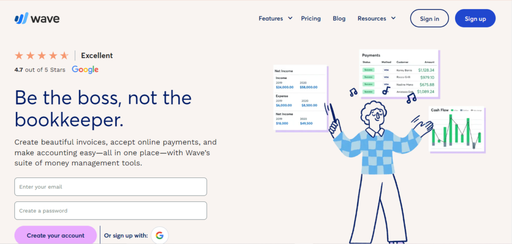 Wave accounting | StartupYo
